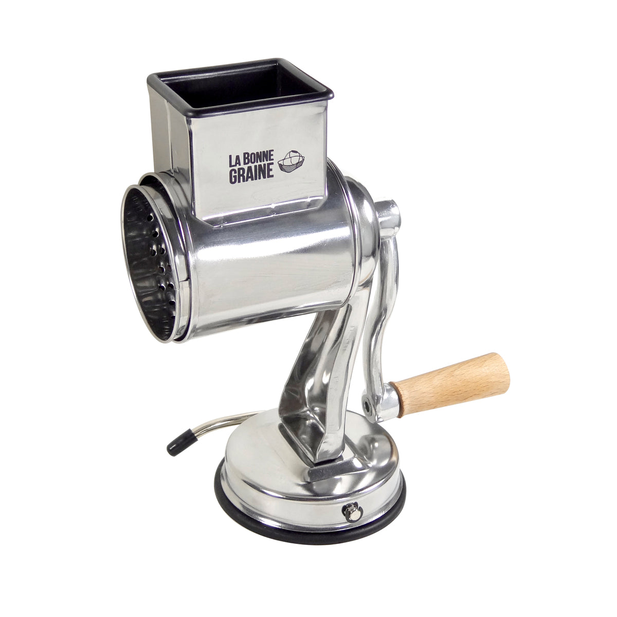 Râpe inox 4 tambours - fixation ventouse La Bonne Graine - Mathon - 1