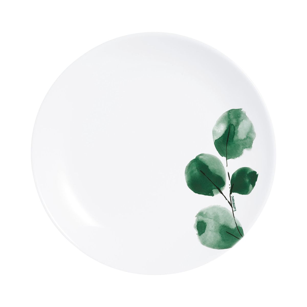 6 Assiettes à dessert 19 cm Eucalyptus - Luminarc Luminarc - Mathon - 1