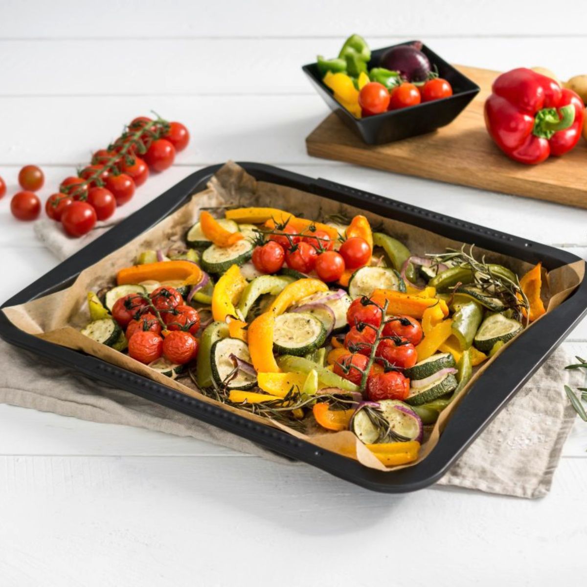 Plaque de four extensible de 35-52 x 32 cm et 7 emporte-pièces de Noël en inox Zenker Noël Zenker - Mathon - 4