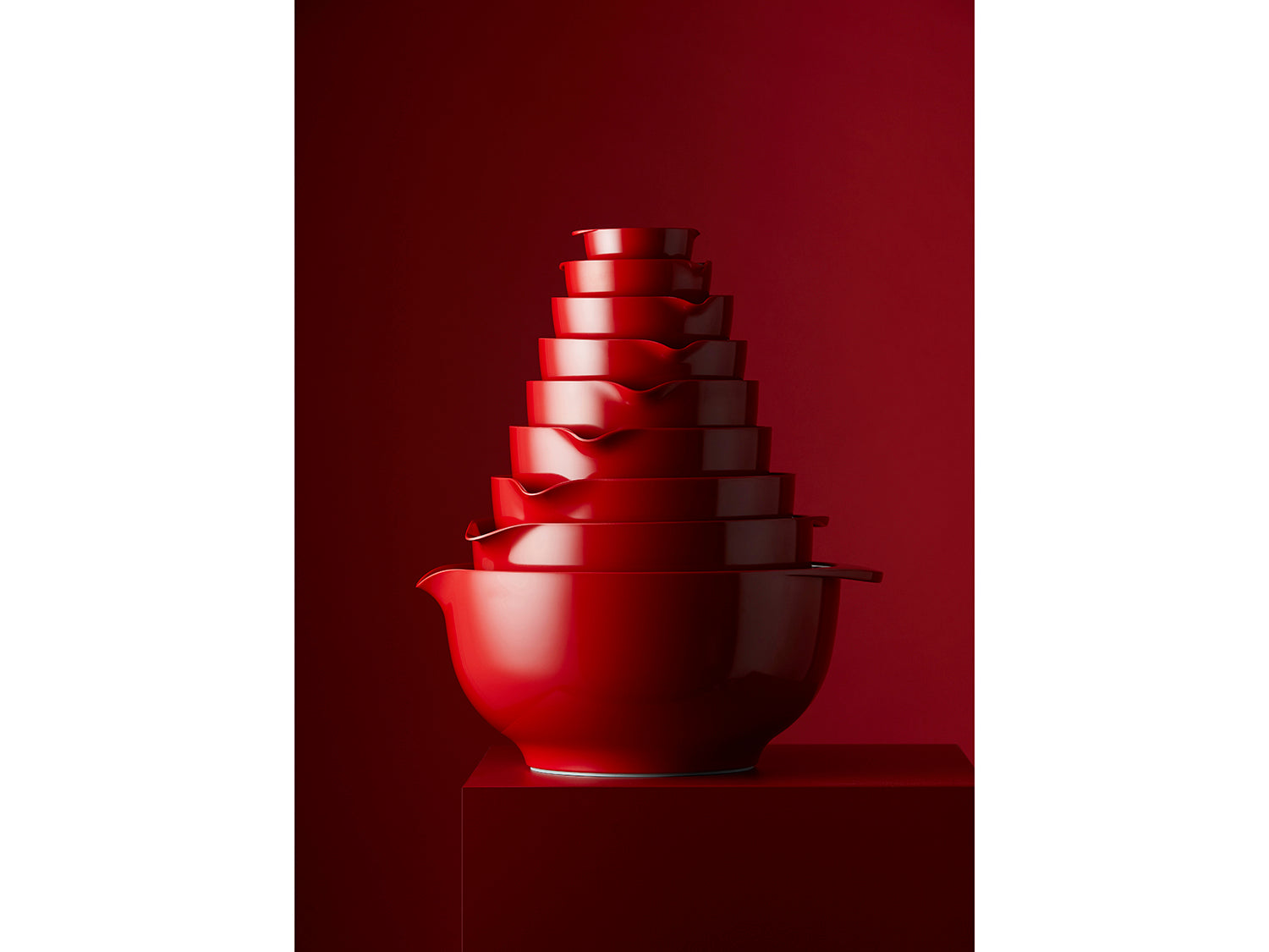 Passoire MARGRETHE Rouge Rosti - Mathon - 6