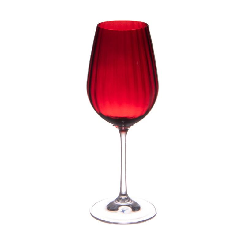 Verre à pied rouge Santa 35 cl (lot de 6) Table passion - Mathon - 2