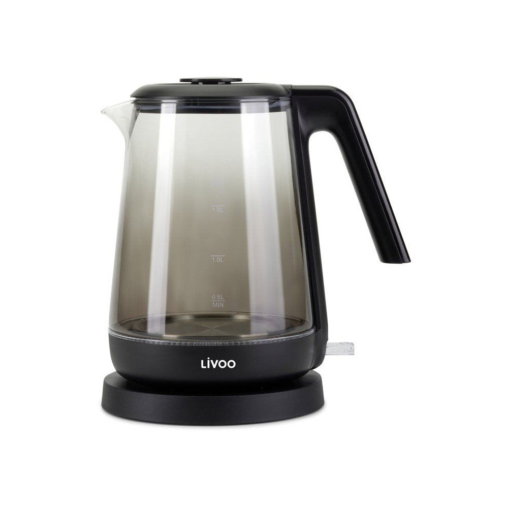 Bouilloire - Livoo - Dod216n - 2200 W - 1,7 L - Verre / Noir Livoo - Mathon - 1