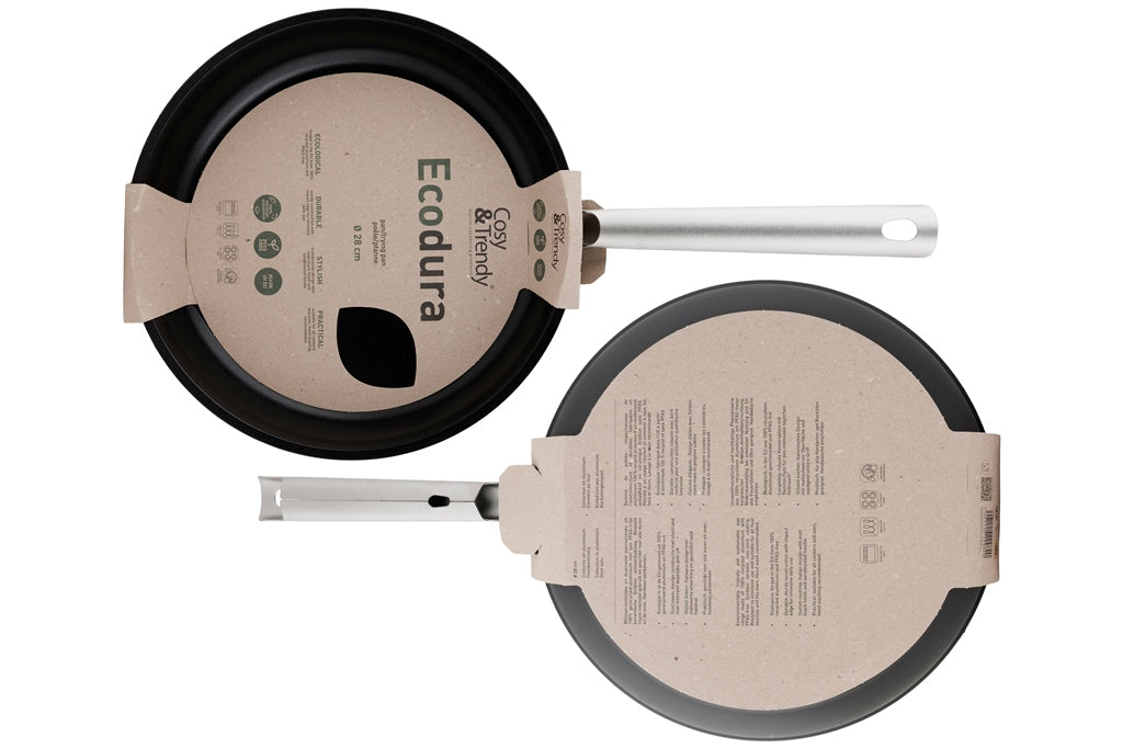 Wok en aluminium recyclé anti-adésif, Ecodura, D28 cm Cosy & Trendy - Mathon - 4