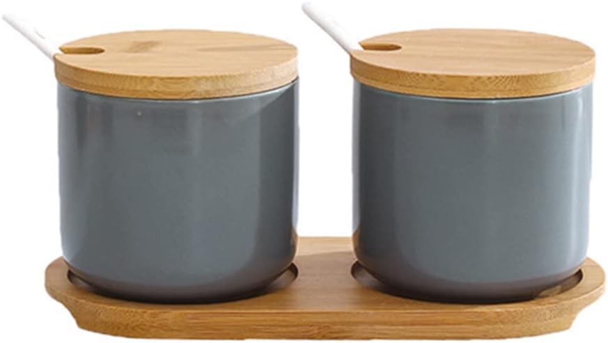 Ensemble 2 pots à épices en céramique 260 ml Vendos85 - Mathon