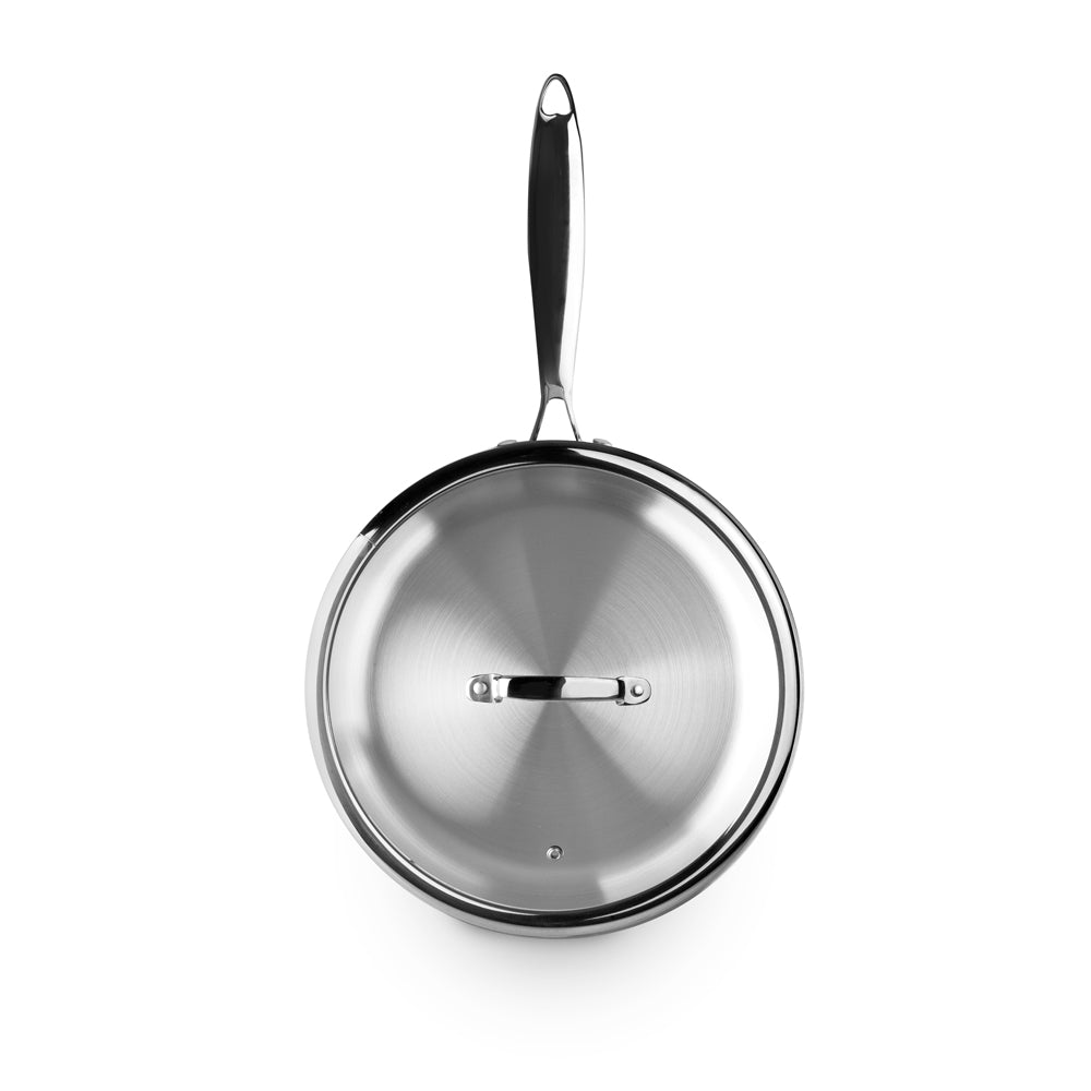 Sauteuse avec couvercle Triply Natural 28 cm Ibili - Mathon - 2