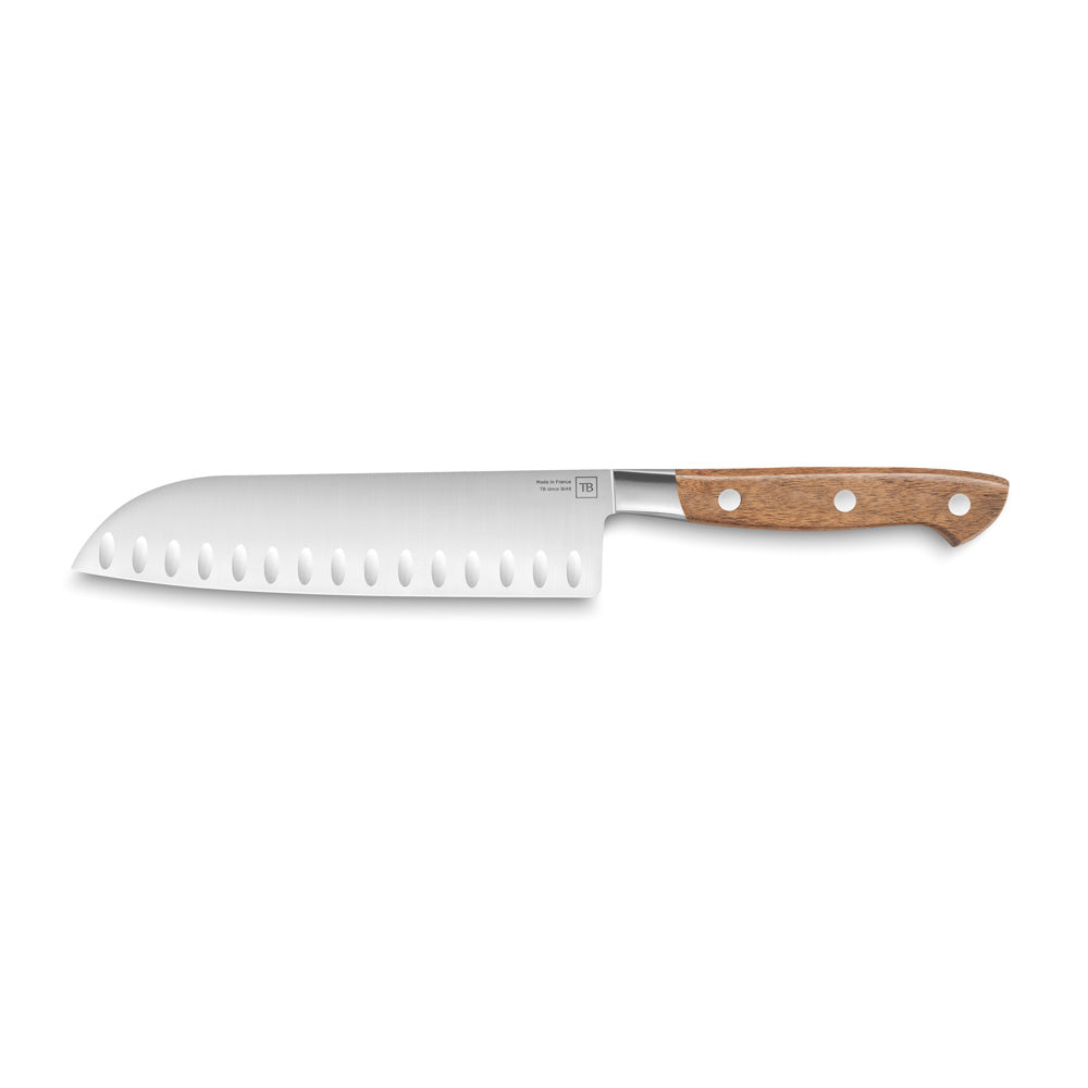 Couteau Santoku Georges en bois 19 cm Tarrerias Bonjean - Mathon - 1