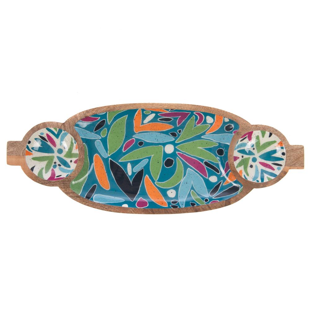 Plat avec 2 anses Amalia 52X20  cm Amadeus - Mathon - 2