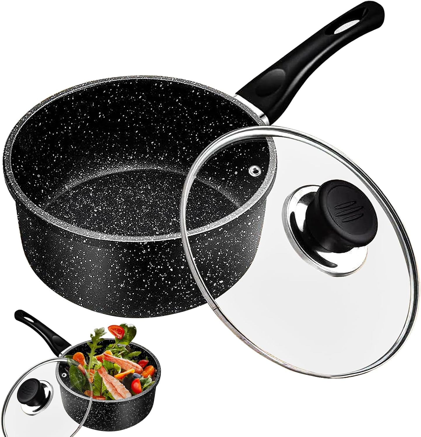 Casserole à lait avec revêtement anti-adhésif, Ø 18 cm Vendos85 - Mathon