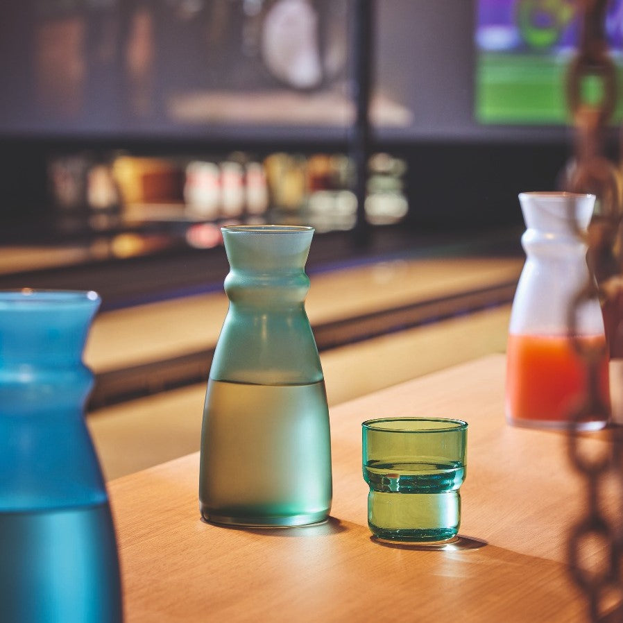 Service de table 25 pièces, avec verres à eau 31 cl et carafe 0,75 cl - Eucalyptus- Luminarc Luminarc - Mathon - 5