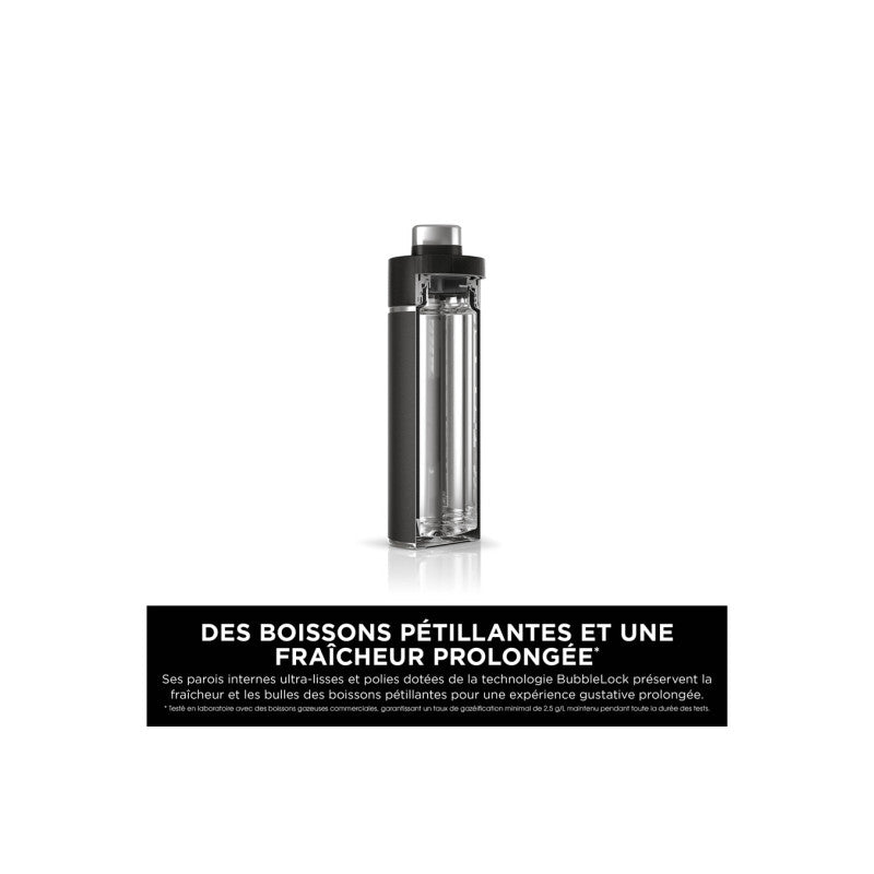 Cuisine Art De La Table Ninja Gourde Isotherme Thirsti Noire 530 Ml Ninja - Mathon - 4