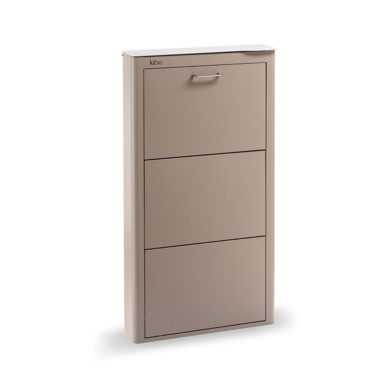 Meuble à chaussures KIBO 3 Compartiments, couleur Sable Don Hierro - Mathon - 3