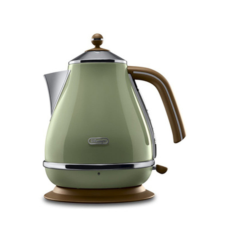 Cafetière Bouilloire Sifflante 1.3L En Acier Inoxydable - Induction & Gaz, Design Rétro Argent