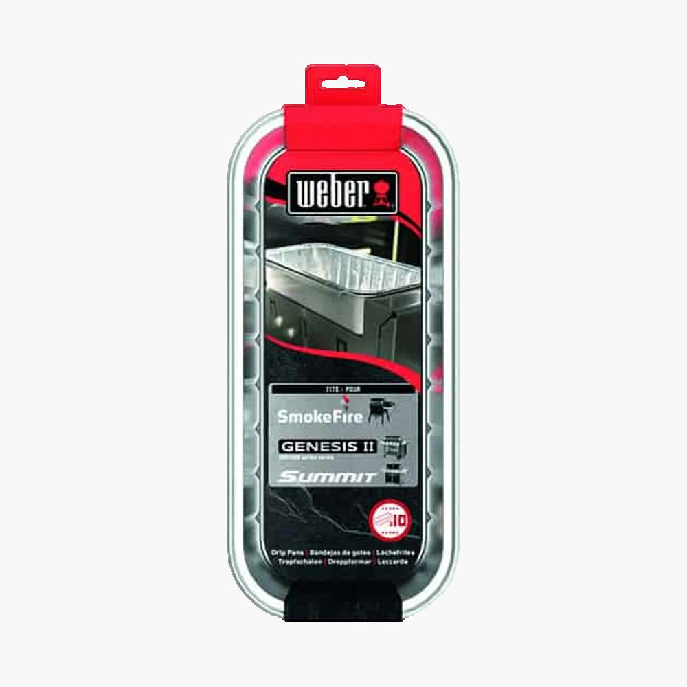 Barquettes barbecue Summit et Genesis II aluminium Weber - Mathon - 3