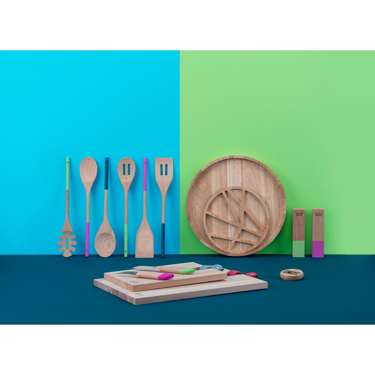 Poivrière design en bois Tasty Green Tasty - Mathon - 10