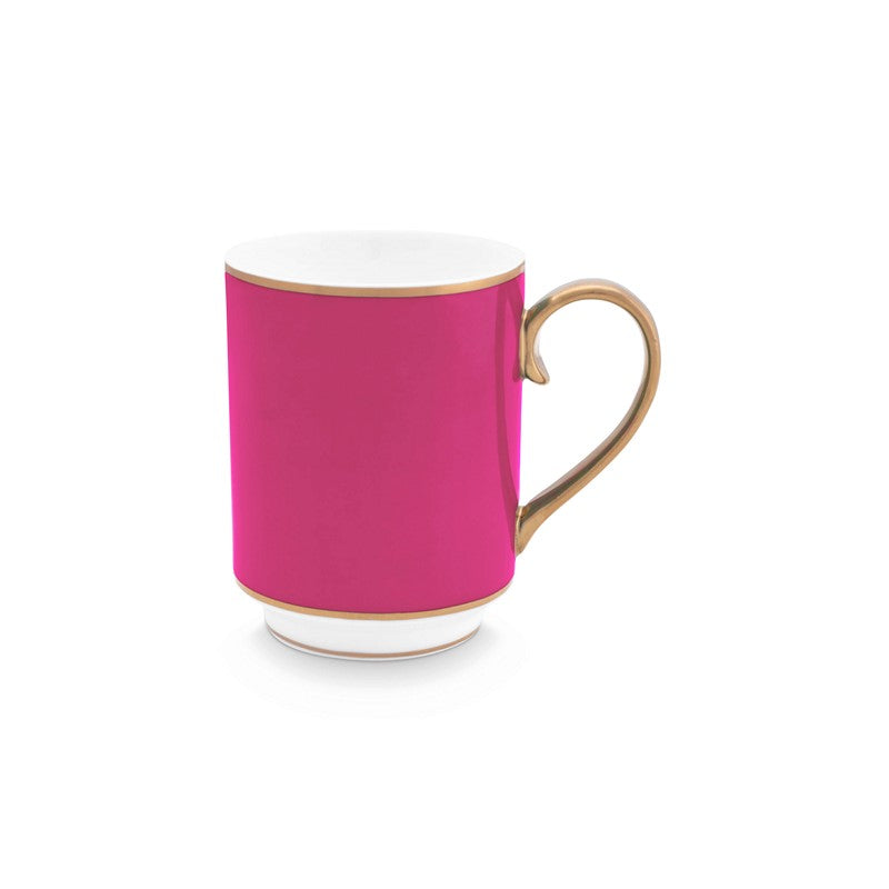 Lot de 6 Grands mugs Pip Chique Or-Rose - 350ml Pip Studio - Mathon