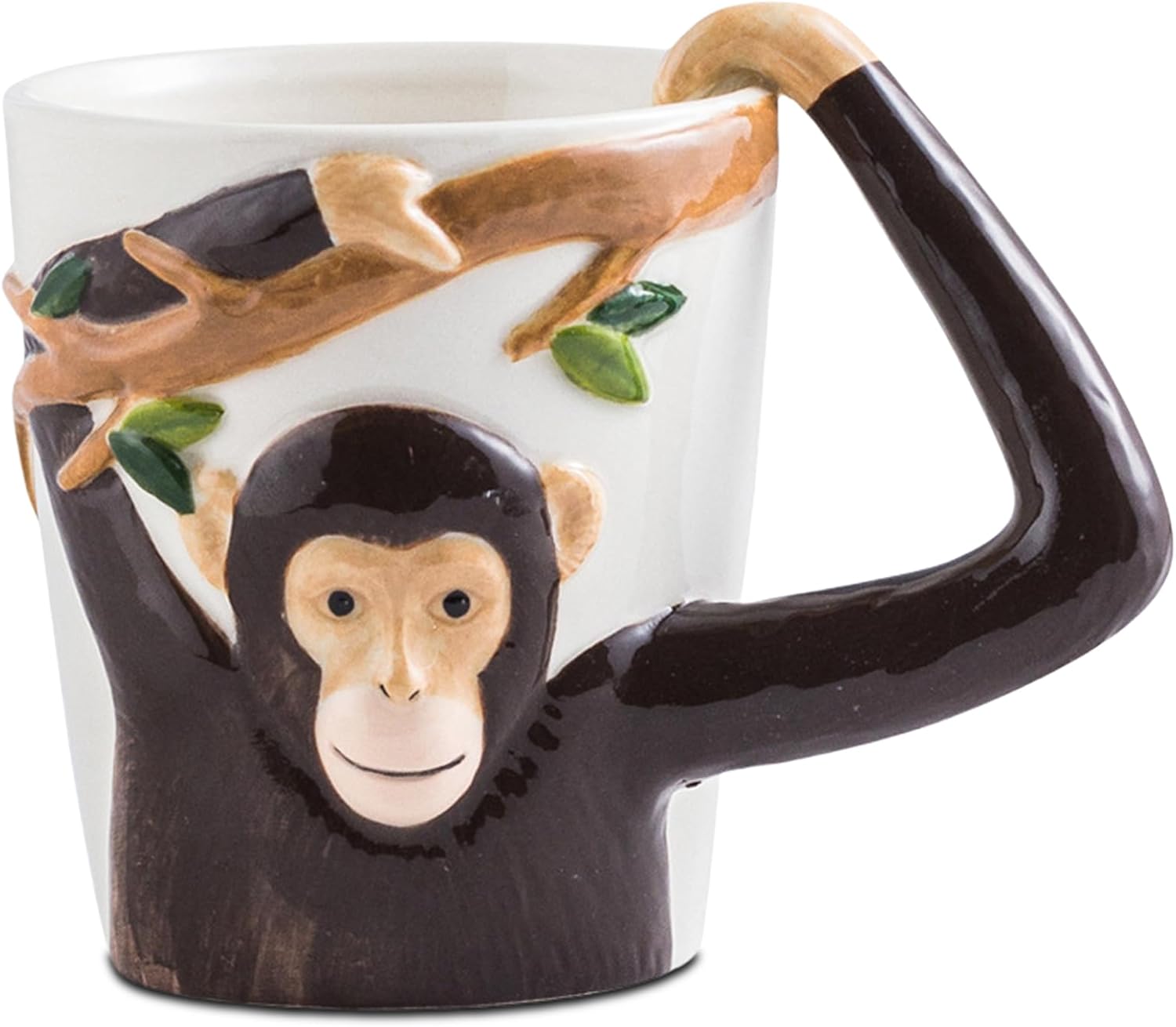 Tasse Singe 3D Relief 410 ml – Céramique Créative Vendos85 - Mathon