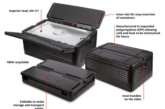 Boite de stockage et conservation pliable polypropylène - Pujadas - Mathon - 2