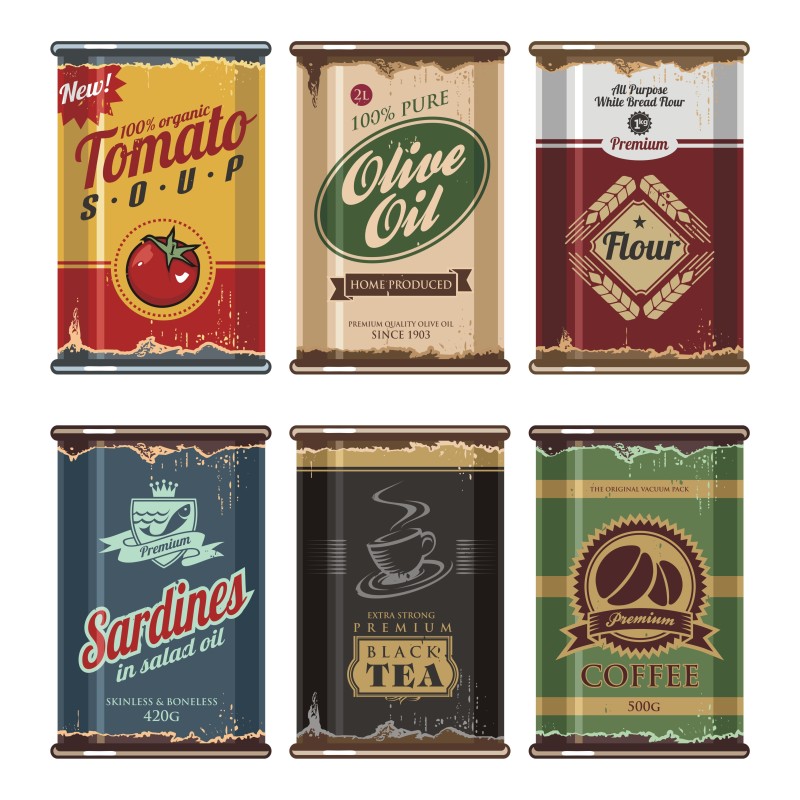 Desserte pliante 2 niveaux avec roulettes – structure gris aluminium, bauhaus Don Hierro - Mathon - 4