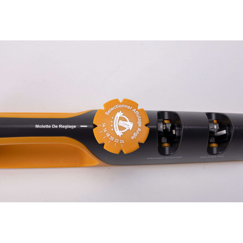 AIGUISE TOUT REGLABLE - Aiguiseur de couteaux professionnel à 3 niveaux Venteo - Mathon - 4