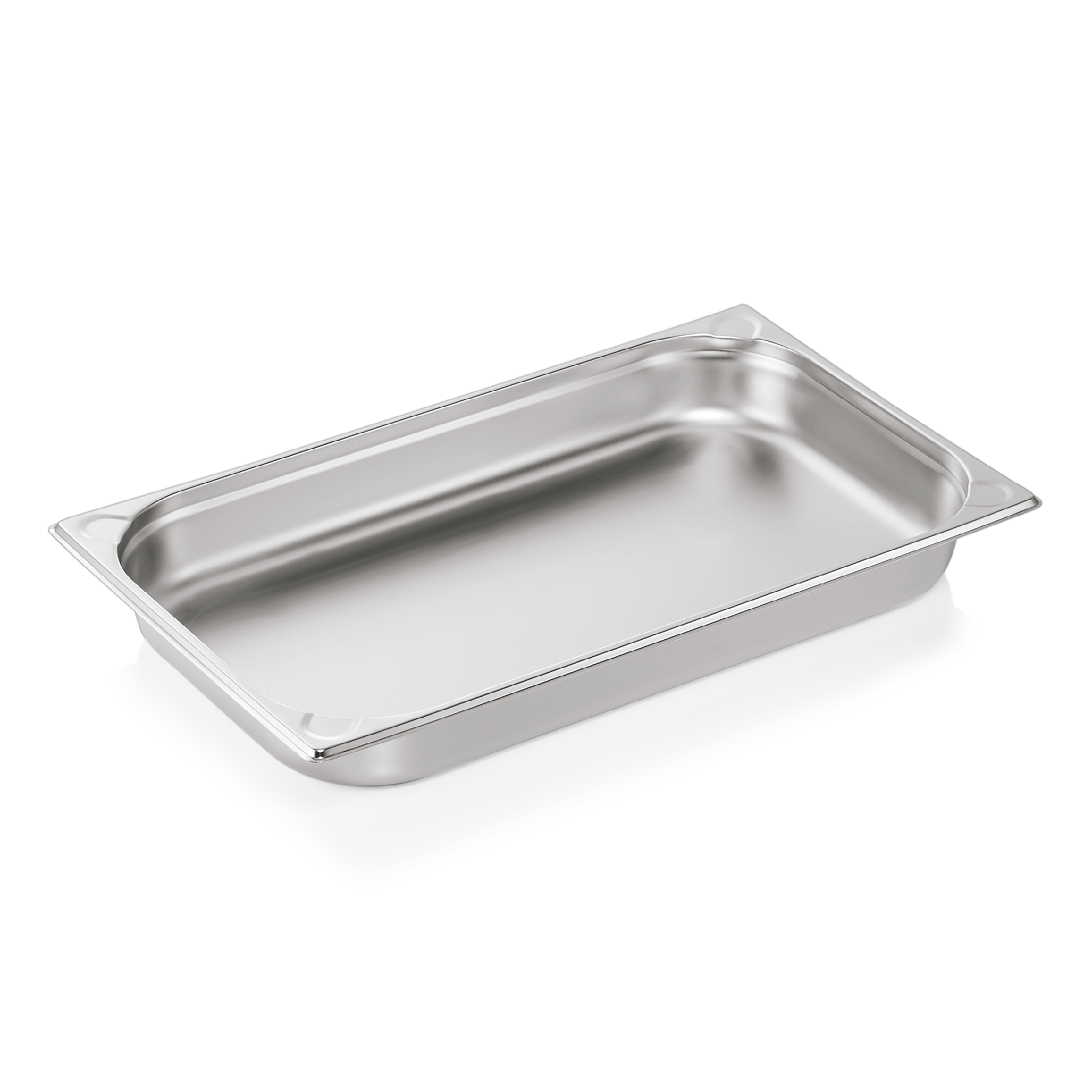 Bac GN 1/1 Inox Coins Gaufrés 9 L H 65 mm - WAS Germany - Mathon