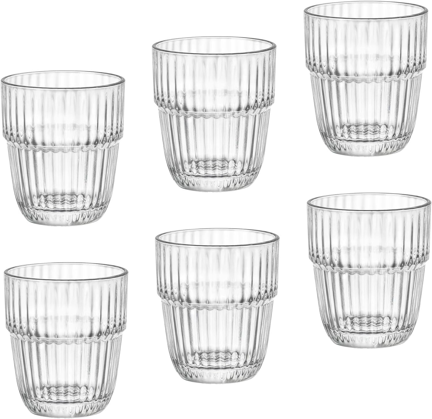 Lot de 6 verres à jus, BARSHINE, 39,5 cl Bormioli Rocco - Mathon - 1