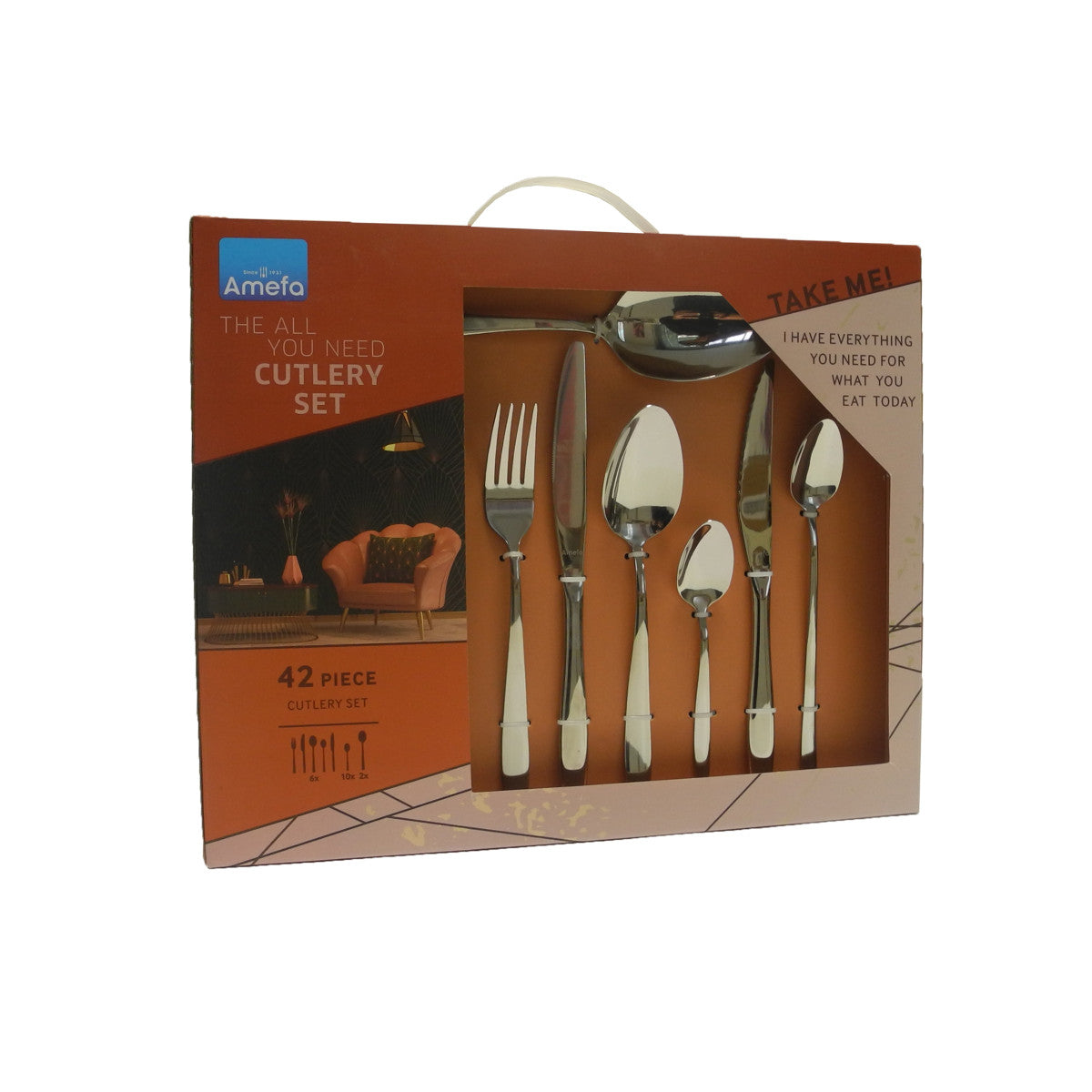 Ariane - Coffret cadeau 42 pièces Amefa - Mathon - 4