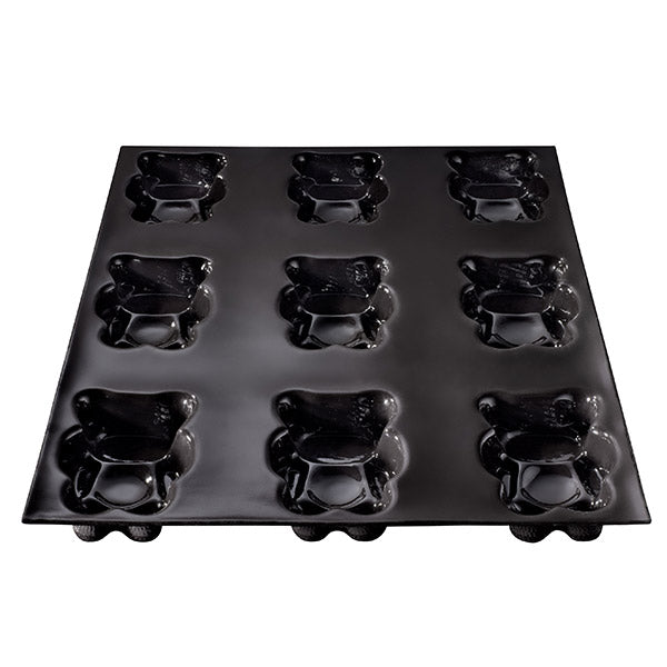Moule 9 Oursons en silicone Flexipan - Mathon - 1