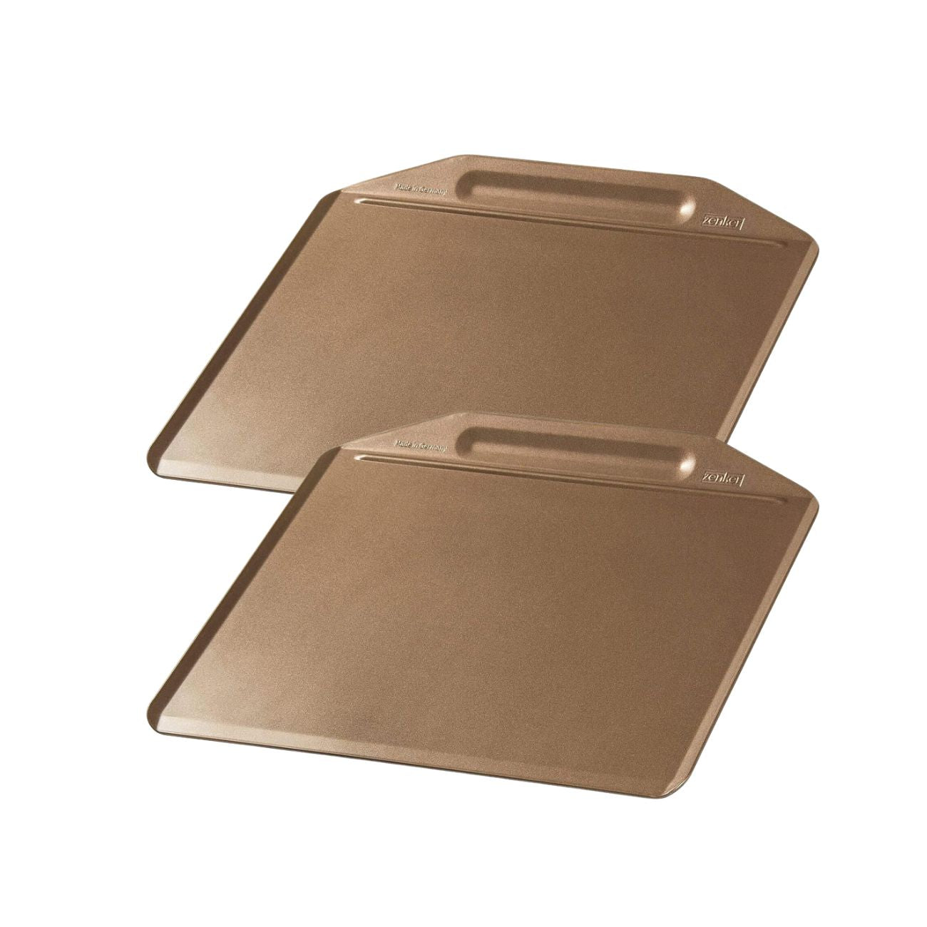 Ensemble de 2 Plaques à pâtisserie sans rebords 36 x 33 cm Zenker Mojave Gold Zenker - Mathon - 1