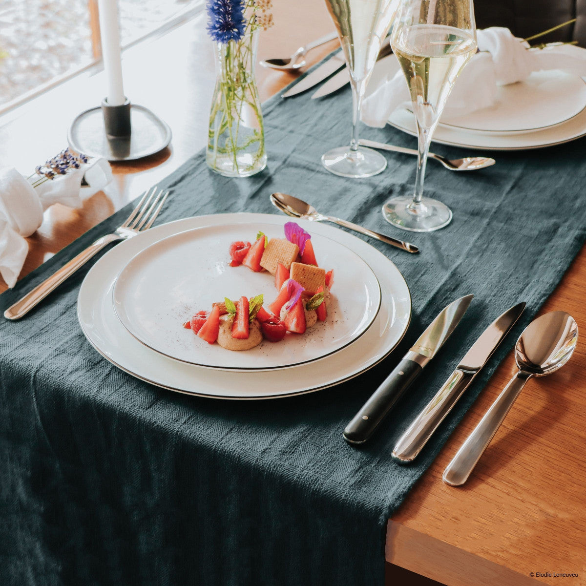 Fusion Noir - Coffret 4 couteaux steak Amefa - Mathon - 6