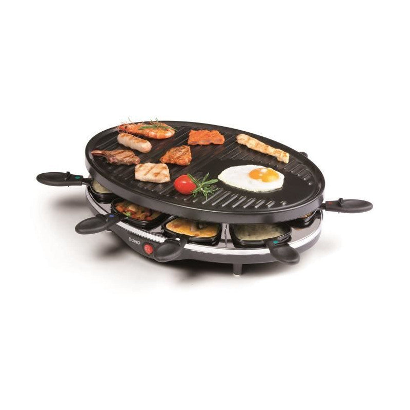 Domo Do9038g Appareil A Raclette 8 Personnes - Noir Domo - Mathon - 1