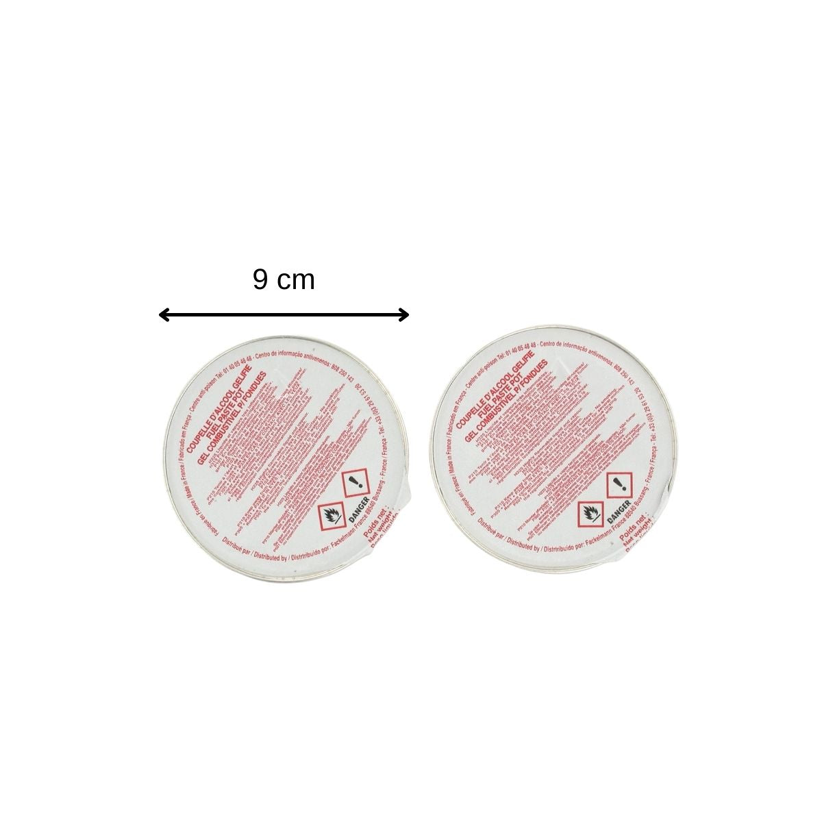 Lot de 2 coupelles d