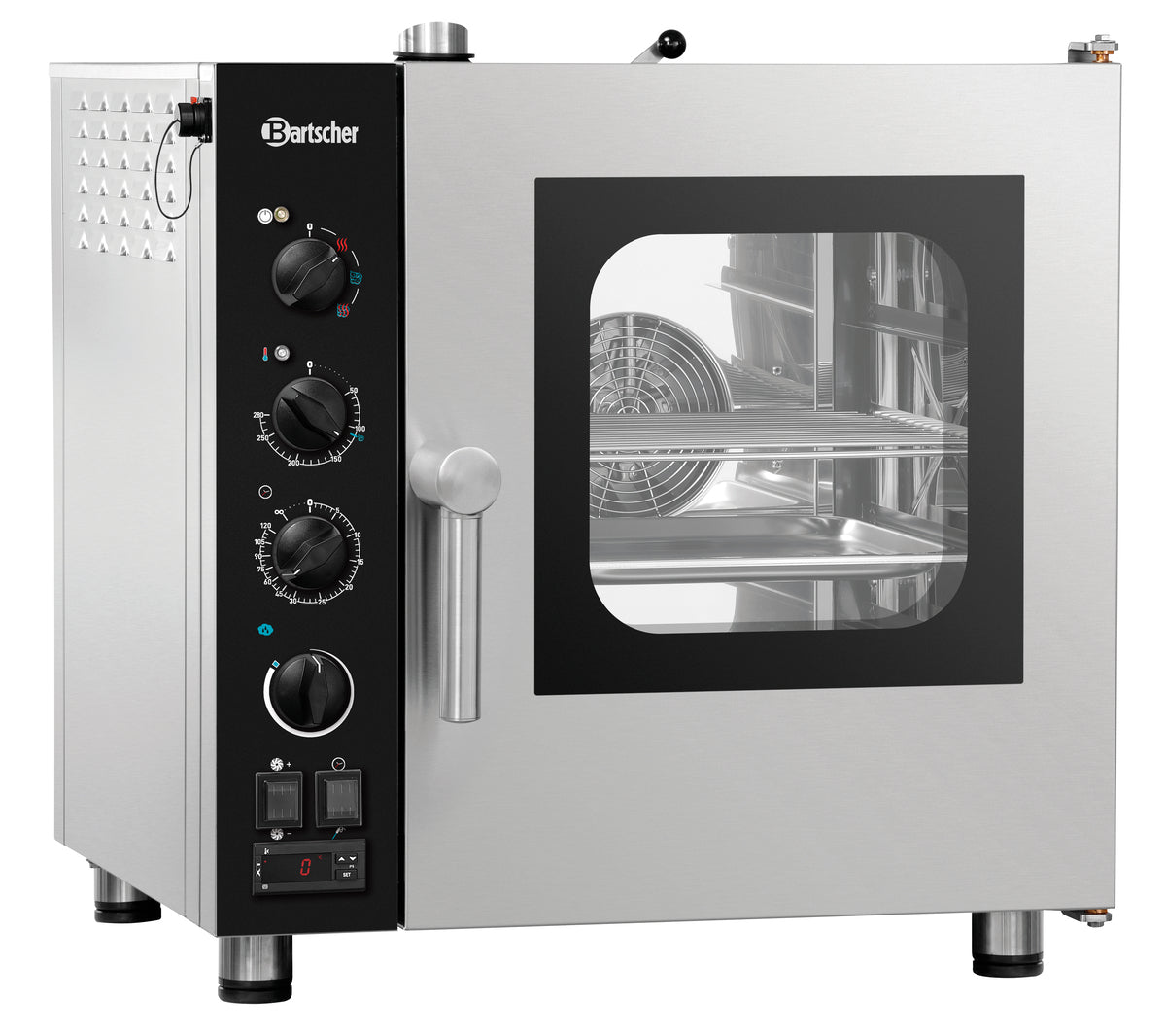 Four Mixte à Vapeur Professionnel Silversteam2 5230M - 5 Niveaux - Bartscher - Mathon - 2