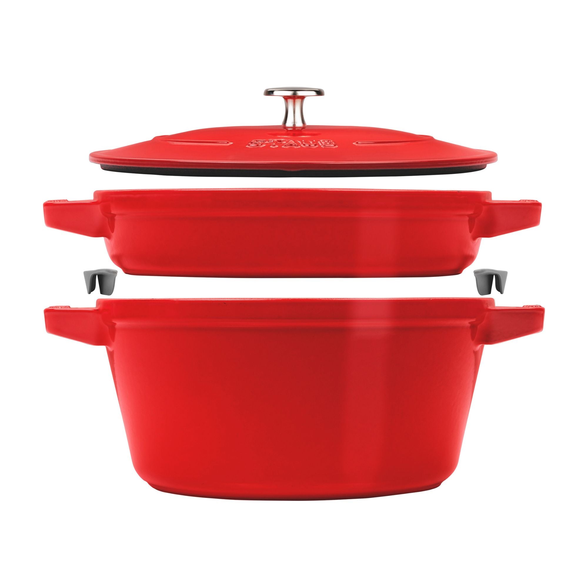 2-pcs, Set empilable, Cerise Staub - Mathon - 1