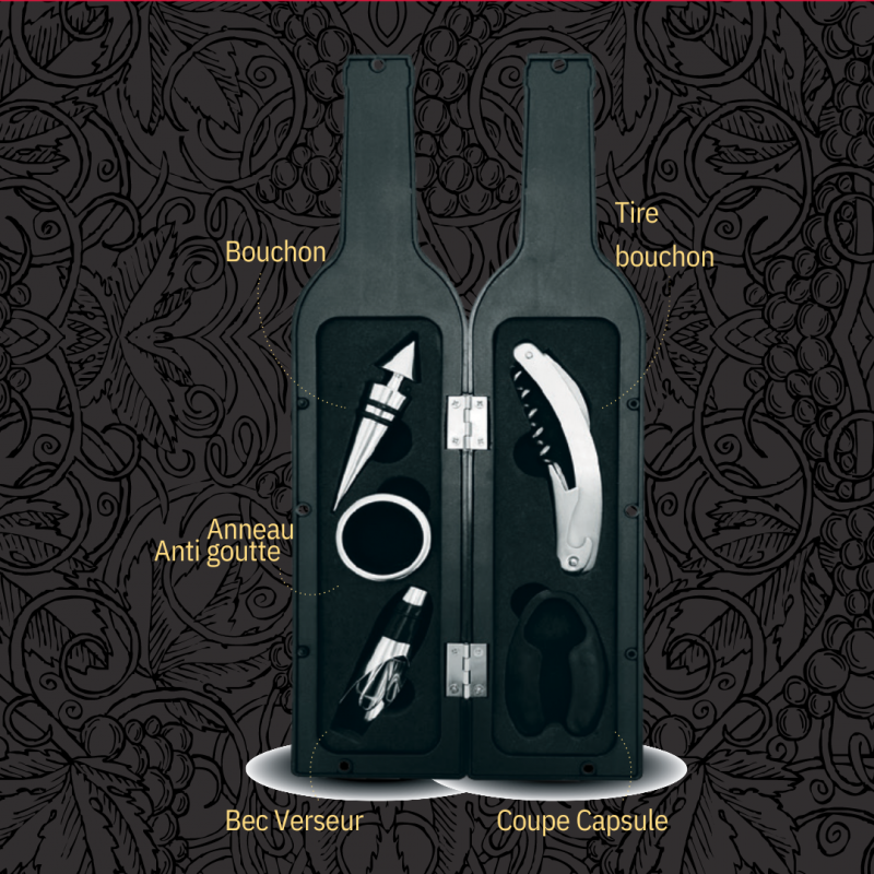 Kit 5 Accessoires pour le vin Venteo - Mathon - 3