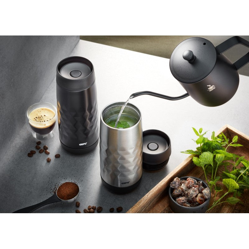 Mug isotherme nevio, noir Gefu - Mathon - 2