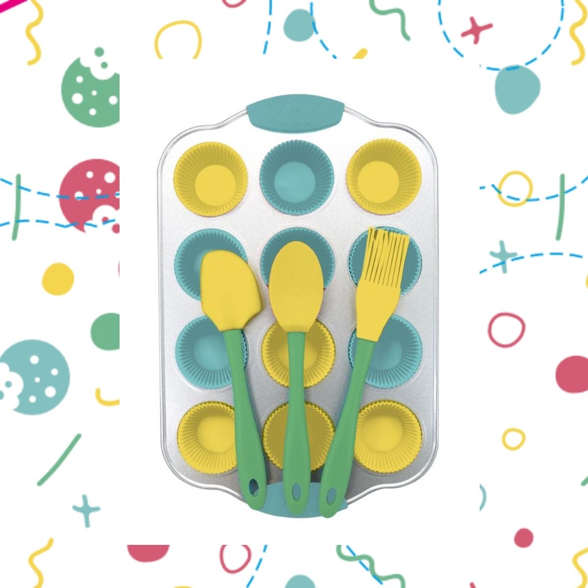 Set pour mini cupcakes 16 pièces  Mini Monsters Fackelmann - Mathon - 5