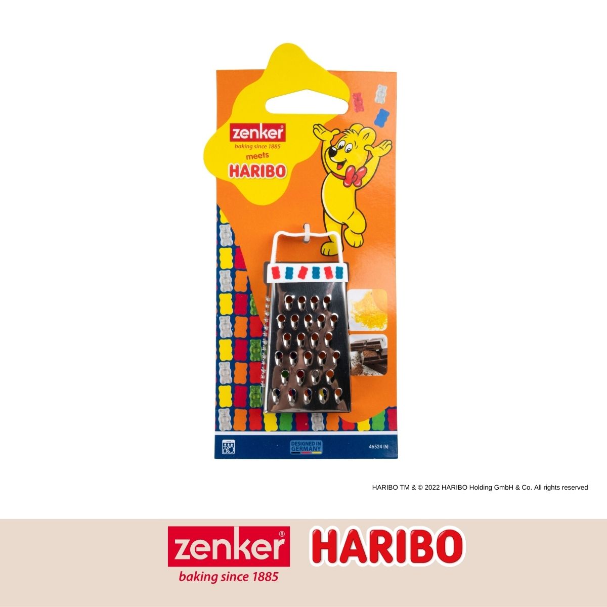 Mini râpe de cuisine et pâtisserie 4 faces 7,5 cm Zenker Haribo Zenker - Mathon - 6