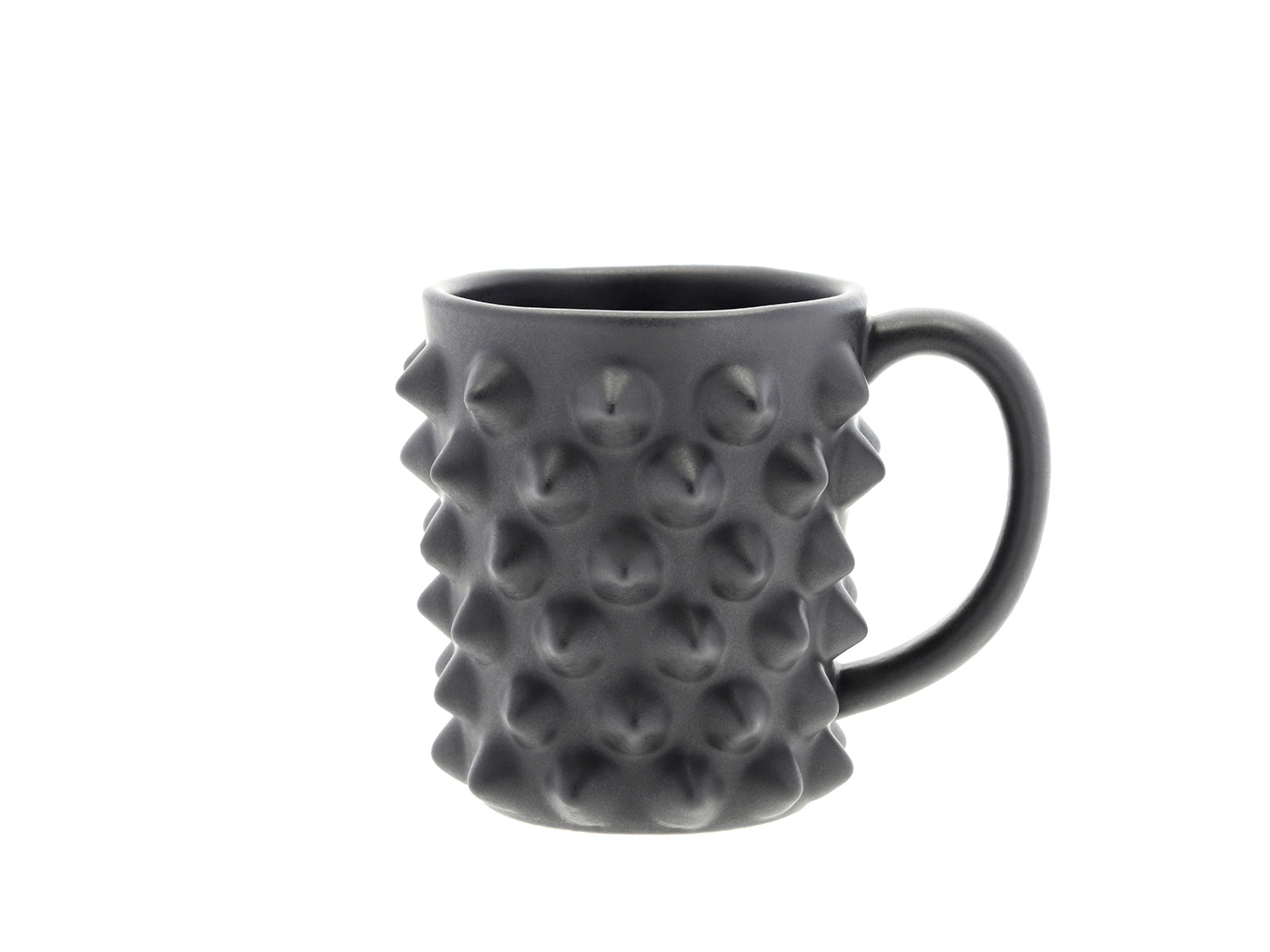 Mug VAEST en terre cuite Mat noir Villa Collection - Mathon - 1