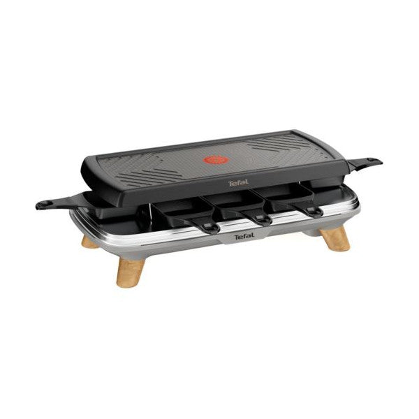 Raclette Tefal Gourmet 8 Coupelles Profondes 3 En 1 1350 W Gris Tefal - Mathon