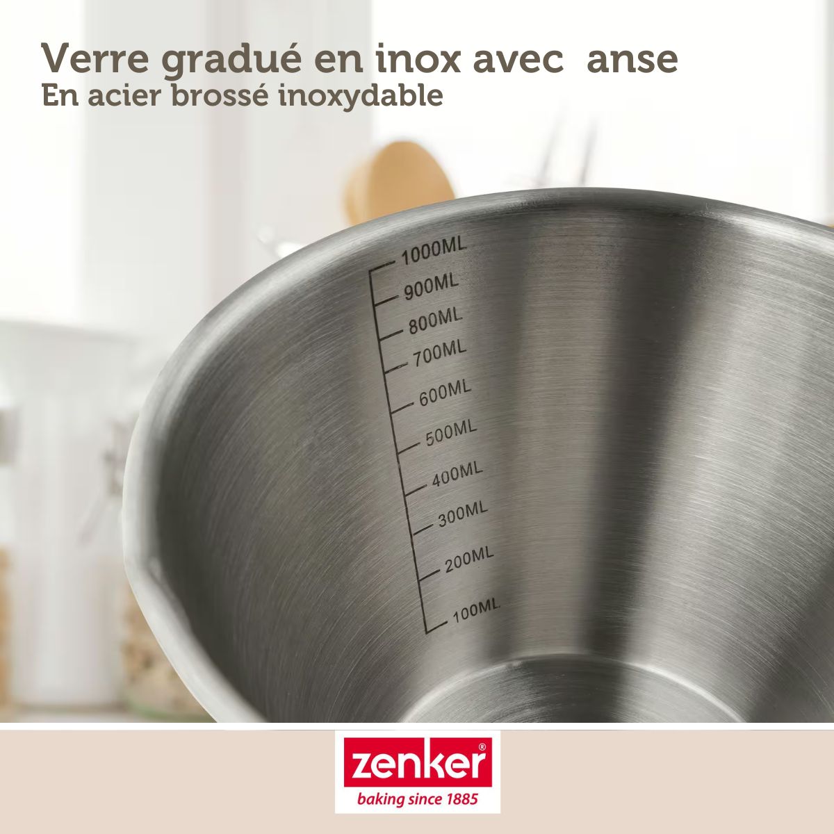 Verre doseur 1 litre Zenker Smart Pastry Zenker - Mathon - 4