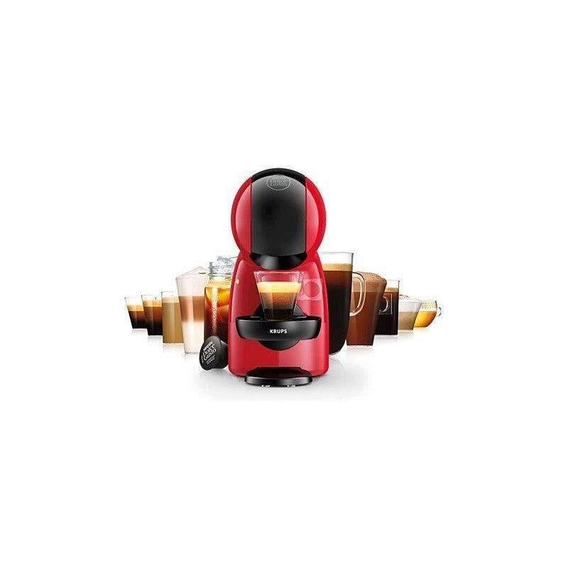 Machine A Café Capsules   Dolce Gusto Piccolo Xs Kp1a3510- 15 Bars - Noir Et Rouge Krups - Mathon - 2