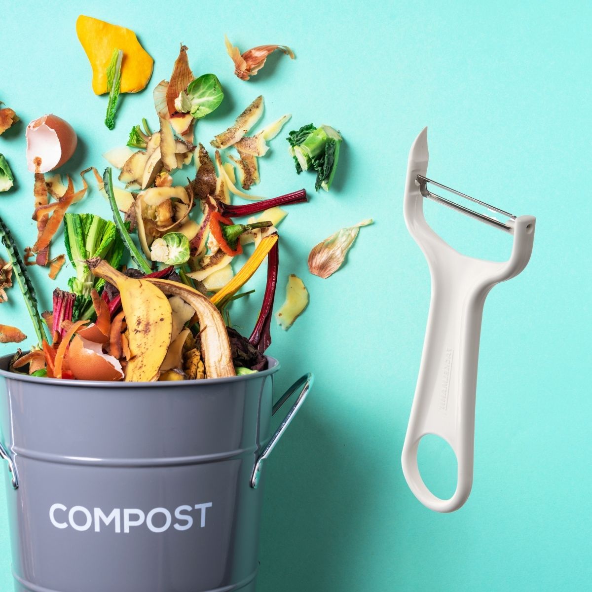 Rasoir à légumes, éplucheur à légumes 14 cm Fackelmann - Mathon - 2