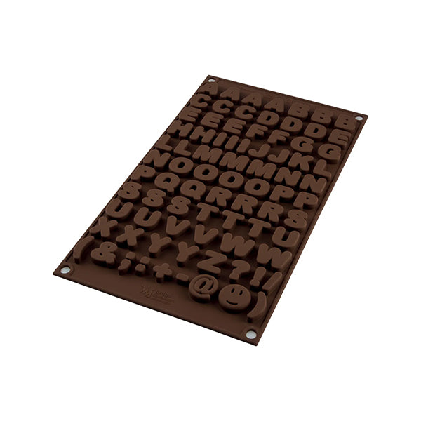 Moule chocolats ABC silicone Silikomart - Mathon - 4