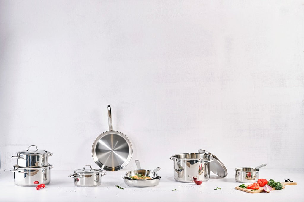 Casserole 2 Becs en acier inoxydable, Daily, D16xH7,5 cm Cosy&Trendy - Mathon - 5