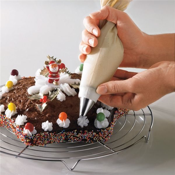 Set 6 douilles inox et poche 30 cm Gobel - Mathon - 2