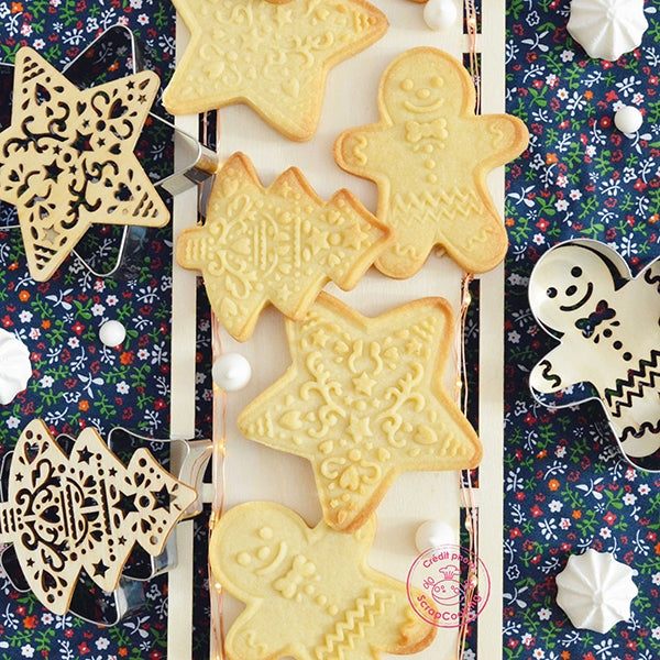 Emporte-pièce et embosseur Etoile Scrapcooking - Mathon - 4