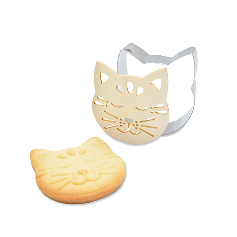 Emporte-pièce et embosseur Chat Scrapcooking - Mathon - 2
