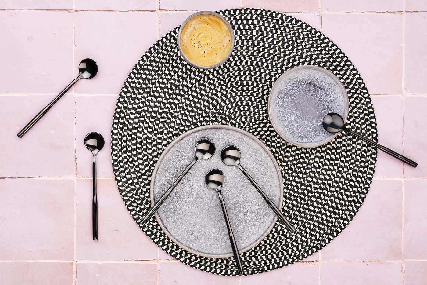 Coffret 6 petites cuillères ABEL - Black Björn - Mathon - 2