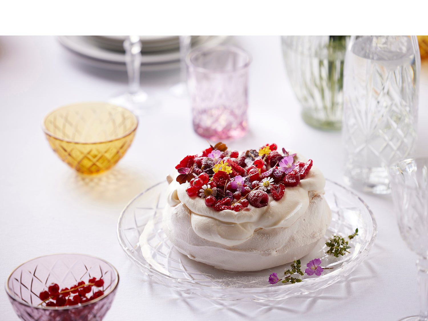 Bol SORRENTO 12cm en verre Ambre Lyngby Glas - Mathon - 9