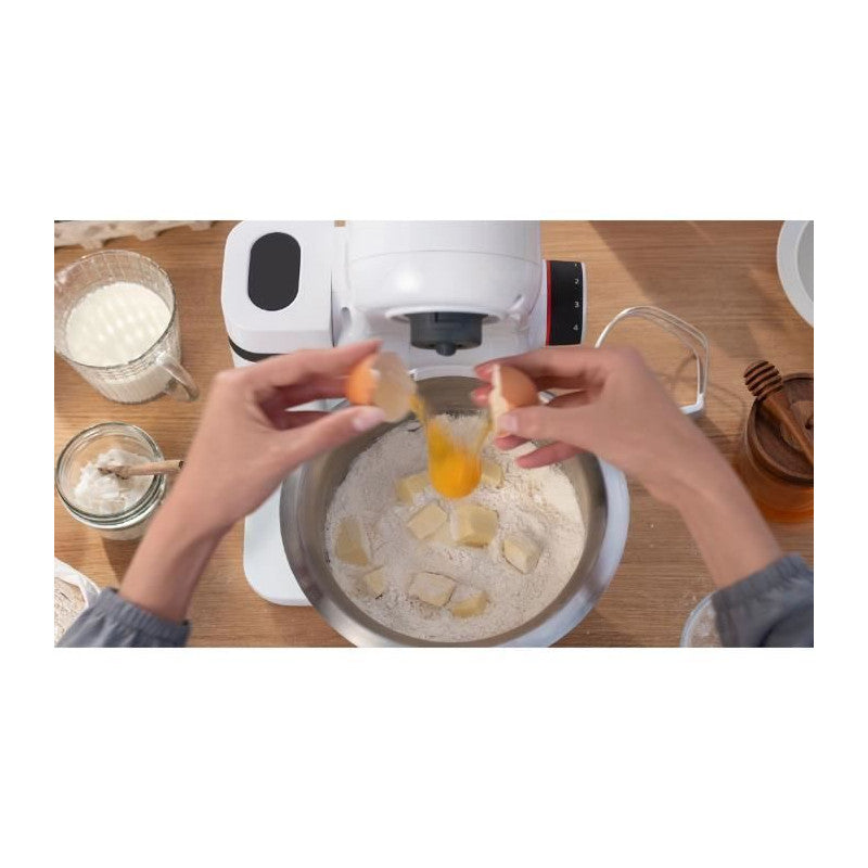 Robot Patissier Compact Et Multifonction Kitchen Machine   Serie 2 - 700w - 3,8l - Blanc Bosch - Mathon - 4